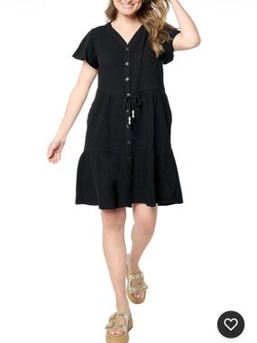 🐷 Belle Beach by Kim Gravel Cotton Gauze Dress